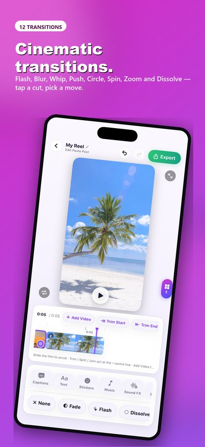 Background remover cutting out a subject in the photo editor app